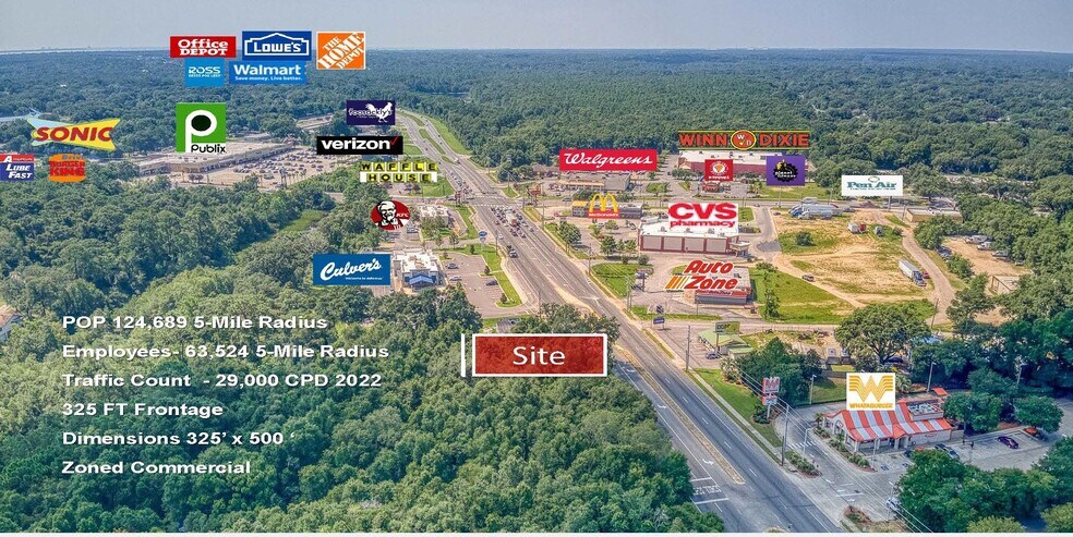 More Photos Of 6100 Mobile Hwy, Pensacola Land For Sale