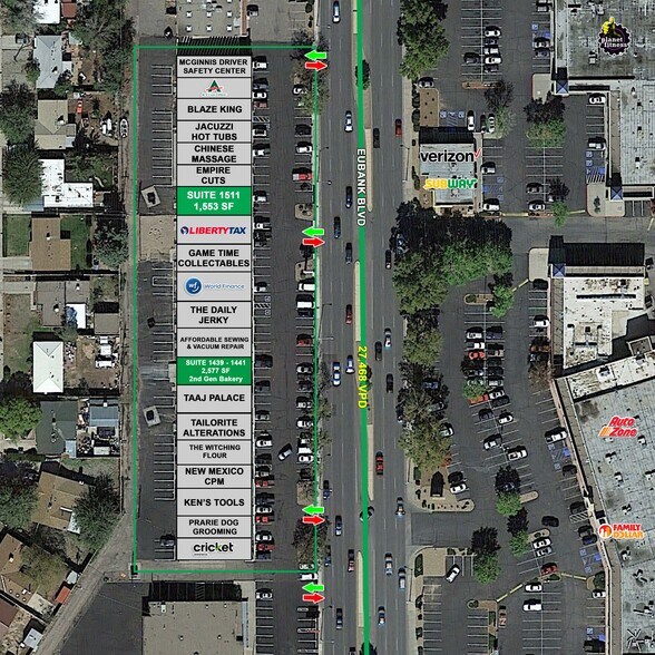 More Photos Of 1415-1523 Eubank Blvd NE, Albuquerque Unknown For Lease