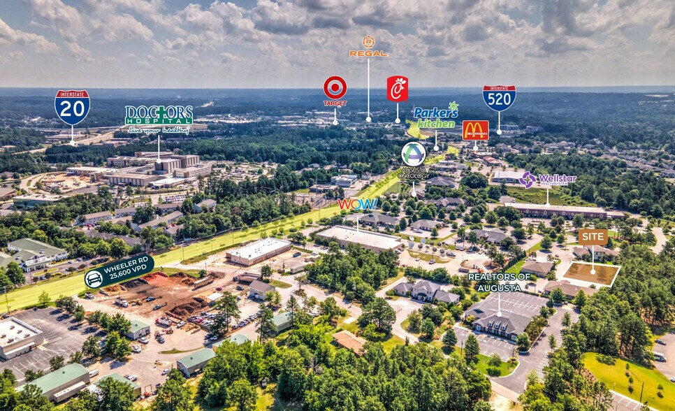 More Photos Of 1221 Wheeler Pky, Augusta Land For Sale