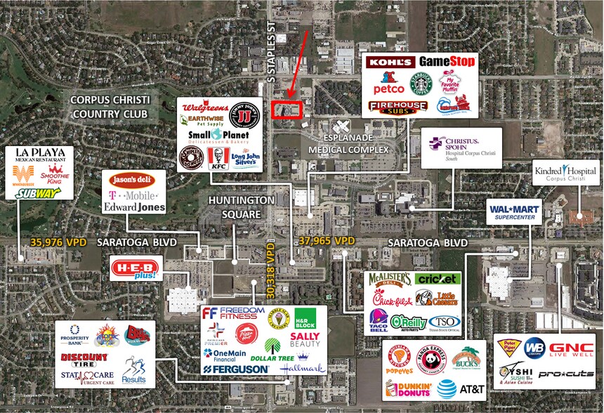 More Photos Of 6124 S Staples St, Corpus Christi Office For Lease