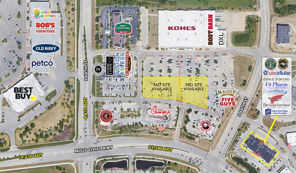 Primary Photo Of 6515 Mills Civic Pky, West Des Moines Land For Lease
