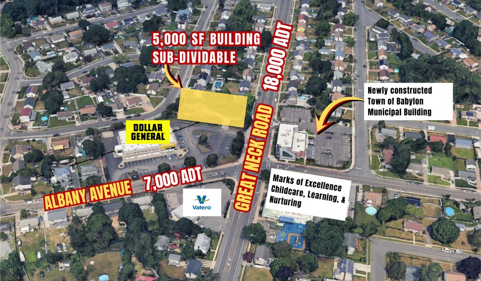 Primary Photo Of 3395a Great Neck Rd, North Amityville Freestanding For Lease