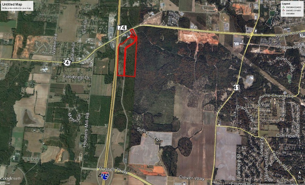 More Photos Of Highway 247, Byron Land For Sale