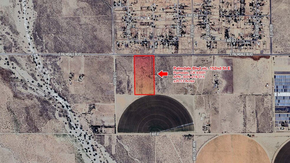 More Photos Of 15125 E Palmdale Blvd, Palmdale Land For Sale