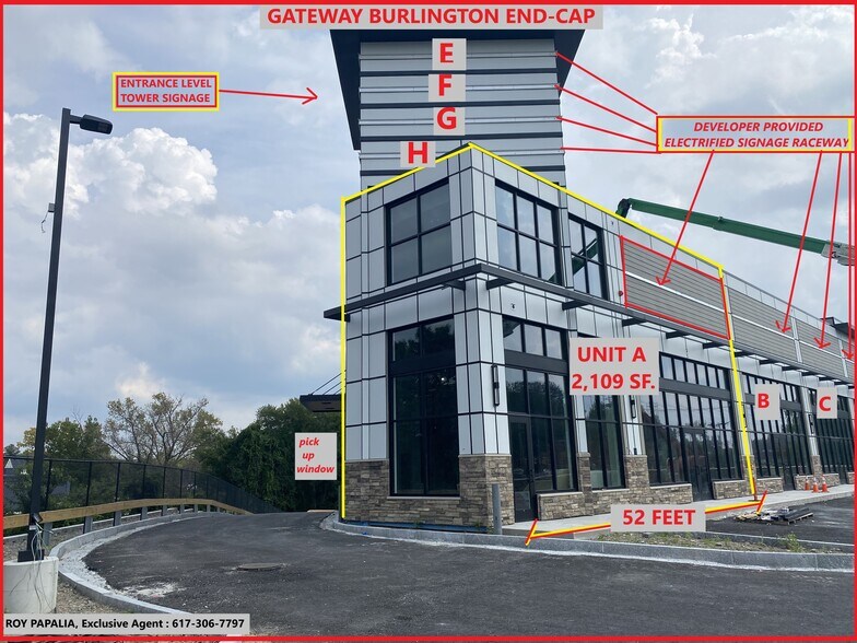 More Photos Of GATEWAY BURLINGTON, Burlington Storefront For Lease