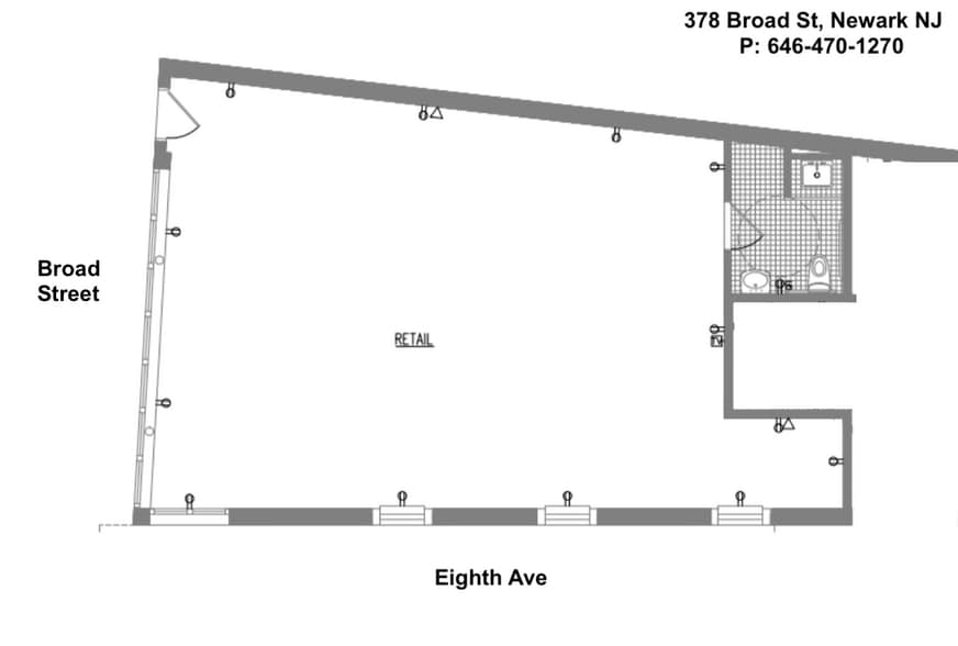 More Photos Of 378 Broad St, Newark Storefront Retail Office For Lease