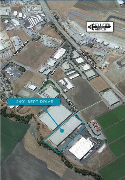 More Photos Of 2401 Bert Dr, Hollister Distribution For Lease
