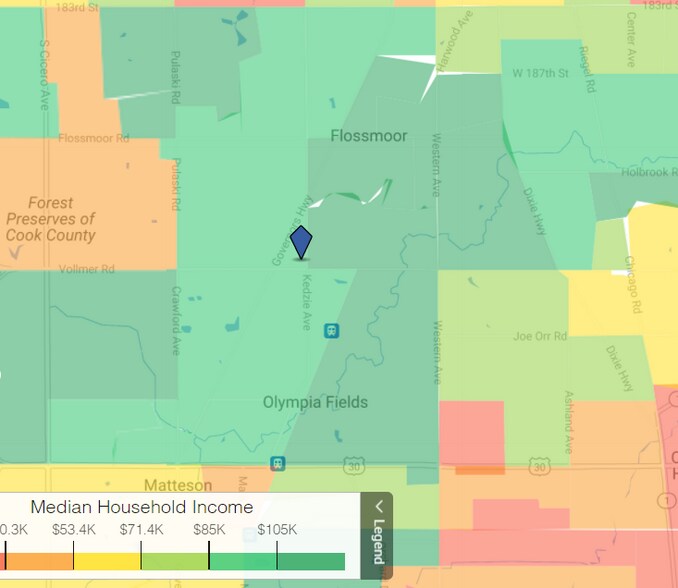 More Photos Of 3235-3345 Vollmer Rd, Flossmoor Unknown For Lease