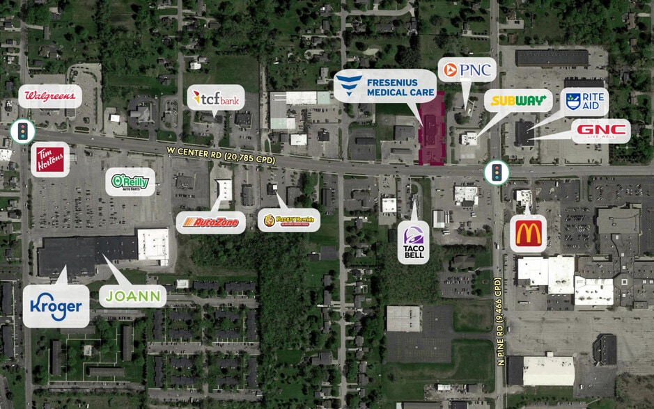 More Photos Of 1536 W Center Rd, Essexville Medical For Sale