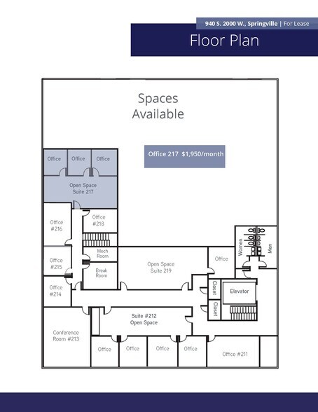 More Photos Of 940 S 2000 W, Springville Office For Lease