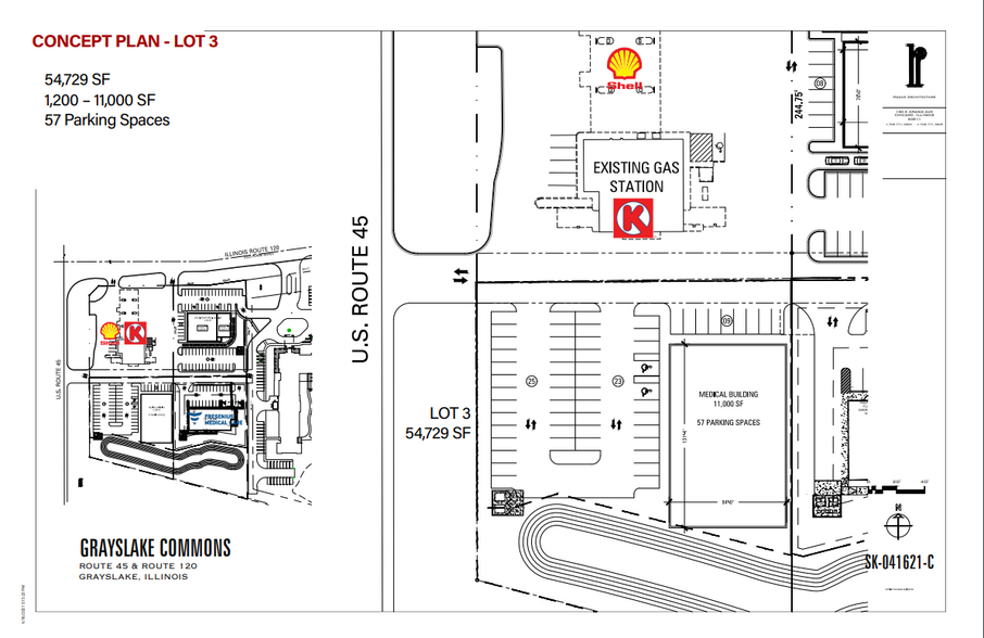 Primary Photo Of Route 120 & 45, Grayslake Land For Sale