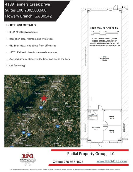 More Photos Of 4189 Tanners Creek Dr, Flowery Branch Warehouse For Lease