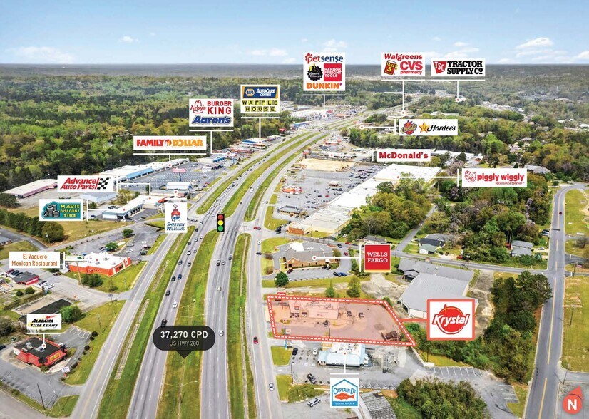 More Photos Of 1006 280 Byp, Phenix City Fast Food For Sale