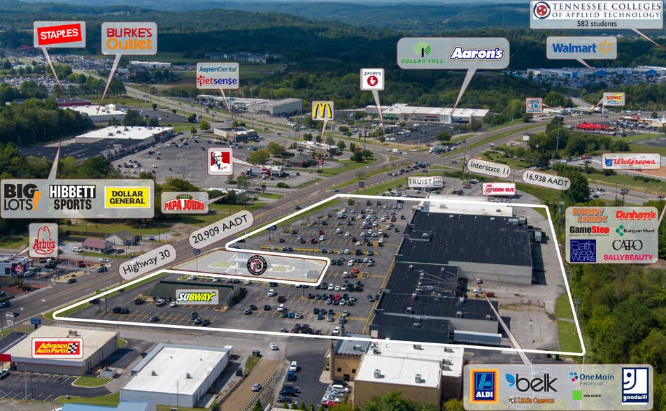 More Photos Of 1440-1500 Decatur Pike, Athens Freestanding For Lease