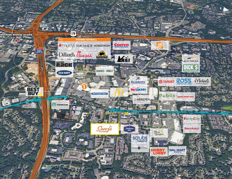 More Photos Of 4585 Ashford Dunwoody Rd NE, Atlanta Freestanding For Sale