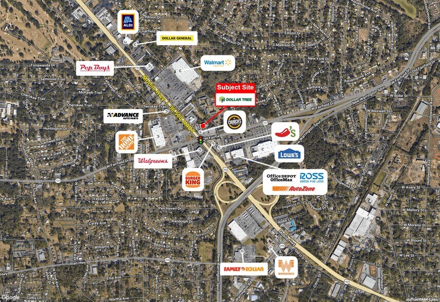 More Photos Of 4510 Mobile Hwy, Pensacola Freestanding For Sale