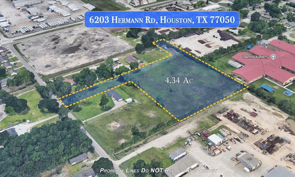 Primary Photo Of 6203 Hermann Rd, Houston Land For Sale