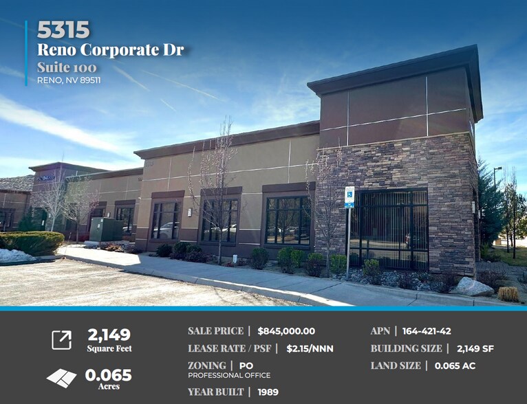 More Photos Of 5315 Reno Corporate Dr, Reno Medical For Sale