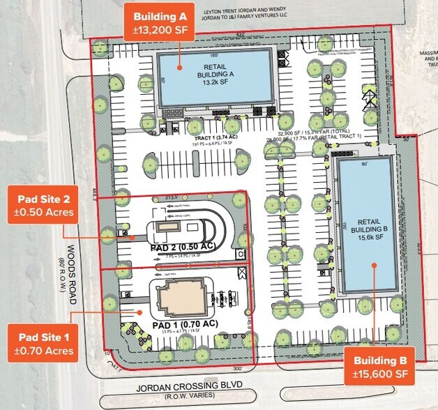 More Photos Of NEC Jordan Ranch Crossing and Woods Rd, Fulshear Unknown For Lease