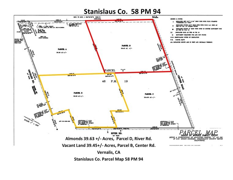 More Photos Of 2155 Center Road, Vernalis Land For Sale