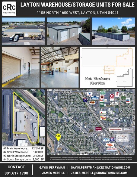 More Photos Of 1105 N 1600 W, Layton Manufacturing For Sale