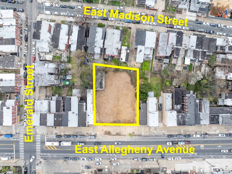 More Photos Of 2017 E Allegheny Ave, Philadelphia Land For Sale