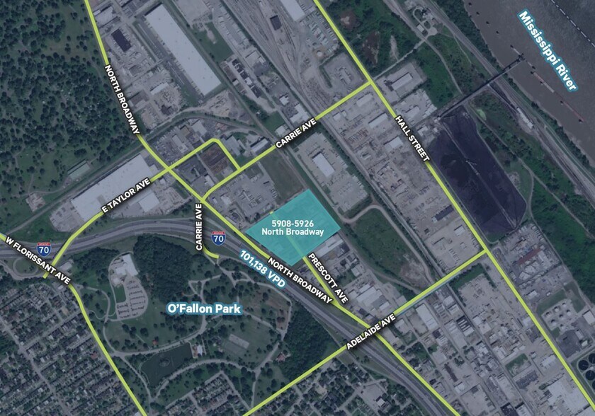 More Photos Of 5908-5926 N Broadway, Saint Louis Land For Sale