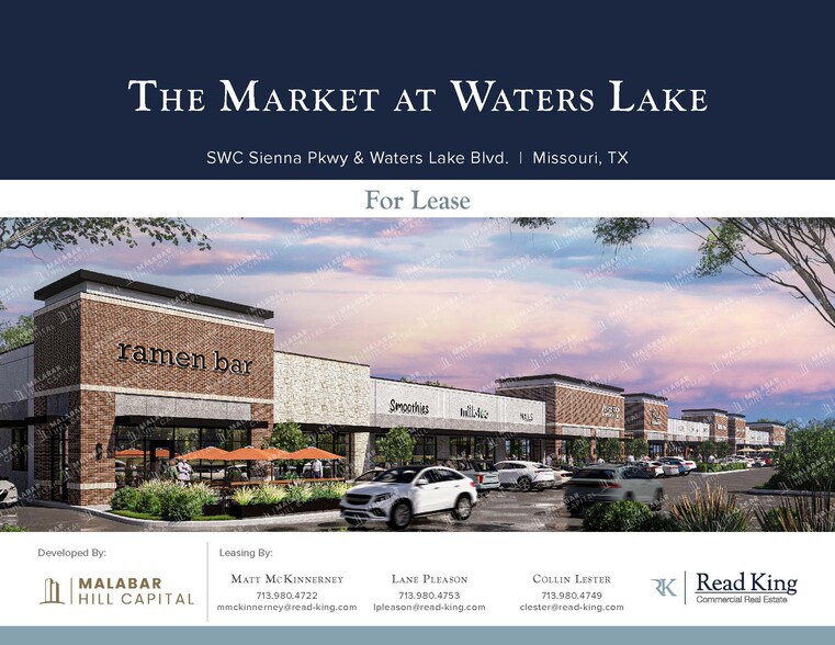 Primary Photo Of SWC Sienna Pkwy & Waters Lake blvd, Missouri City Storefront For Lease