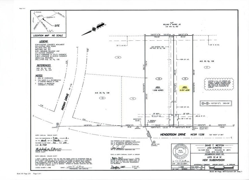More Photos Of 2520 Henderson, Jacksonville Land For Sale
