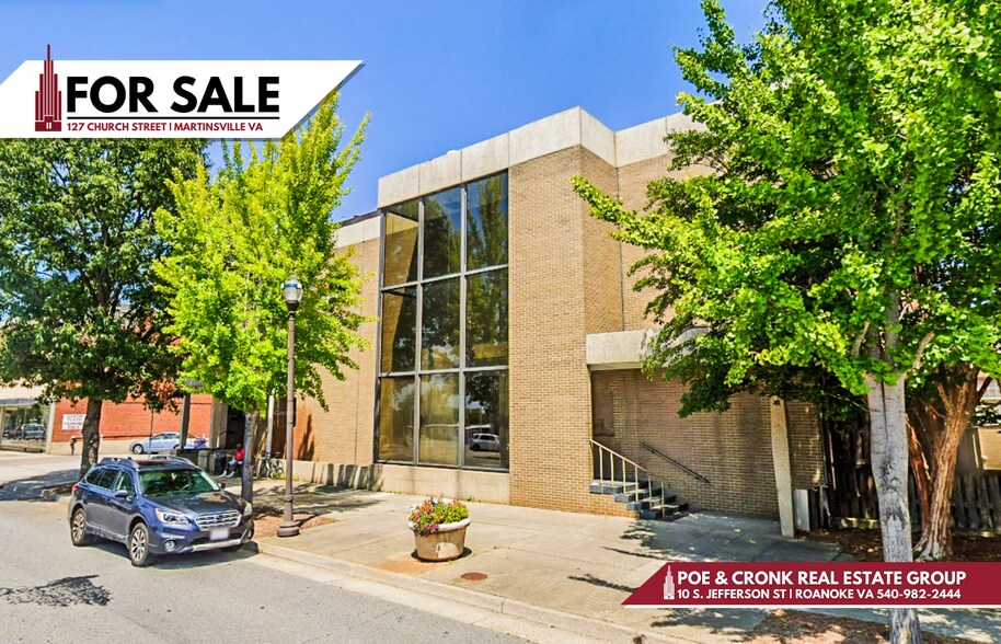 Primary Photo Of 127 E Church St, Martinsville Office For Sale