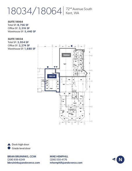 More Photos Of 18000-18064 72nd Ave, Kent Flex For Lease