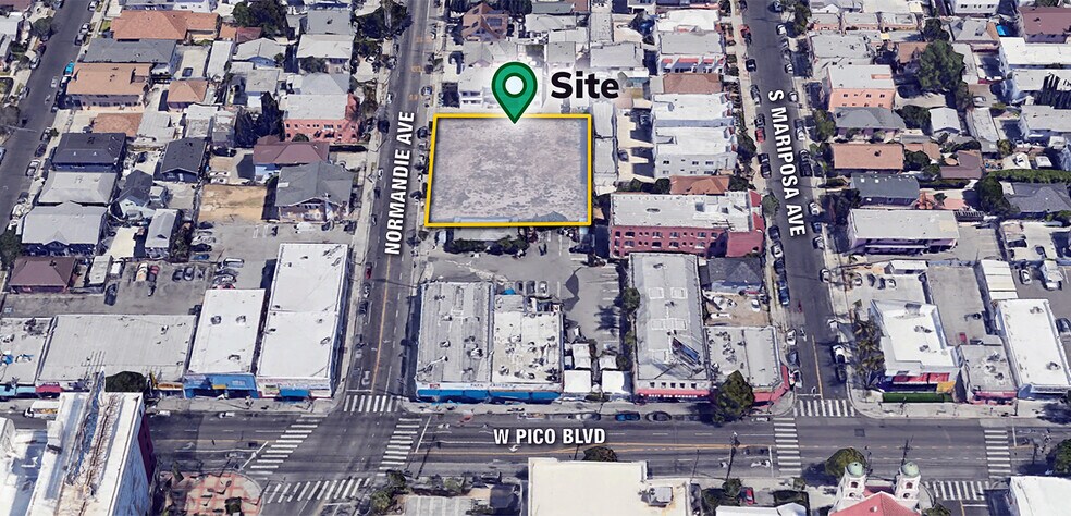 Primary Photo Of 1228-1238 S Normandie Ave, Los Angeles Land For Sale