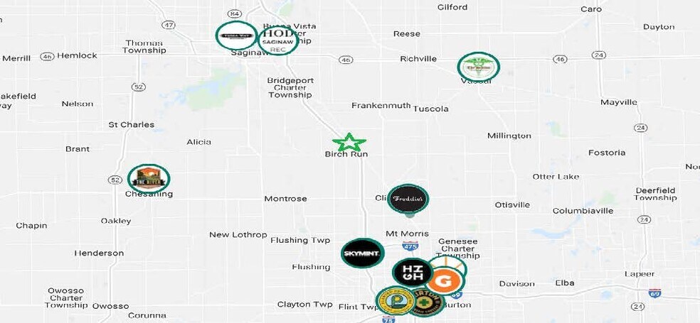 More Photos Of 12454 Dixie Hwy, Birch Run Warehouse For Sale