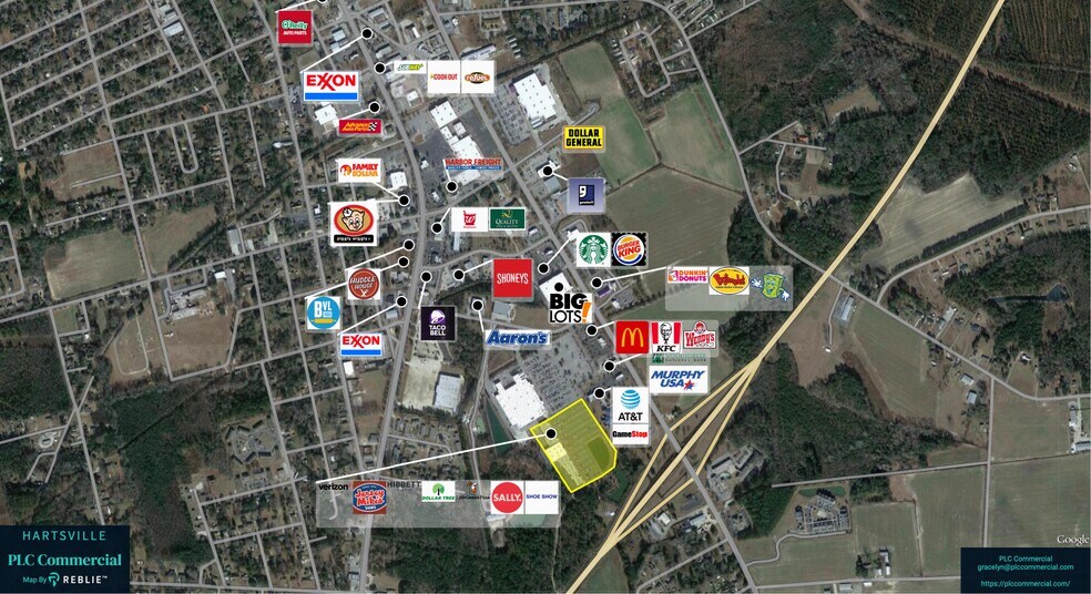 More Photos Of 1411 Retail Row, Hartsville Unknown For Lease