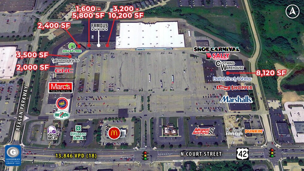 Primary Photo Of 1029-1209 N Court St, Medina Unknown For Lease