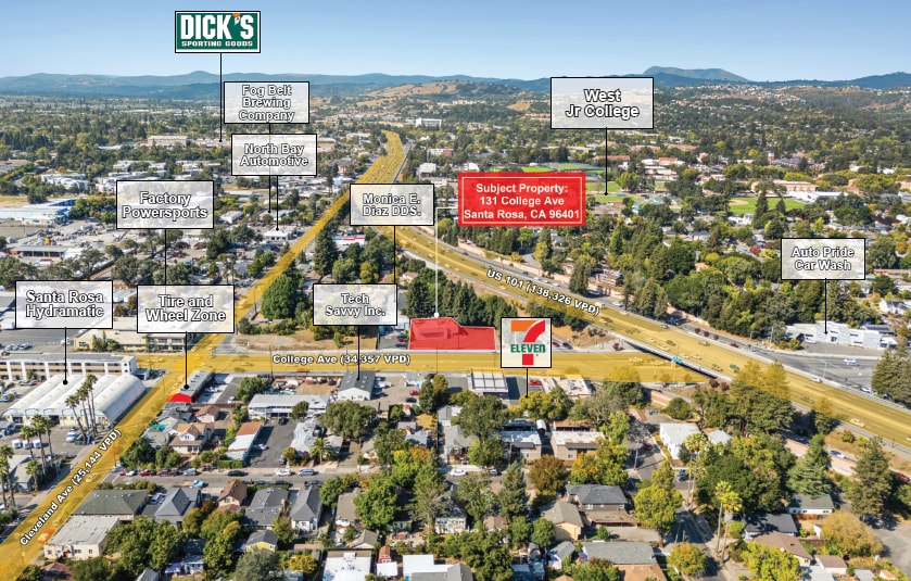 More Photos Of 131 College Ave, Santa Rosa Auto Repair For Sale