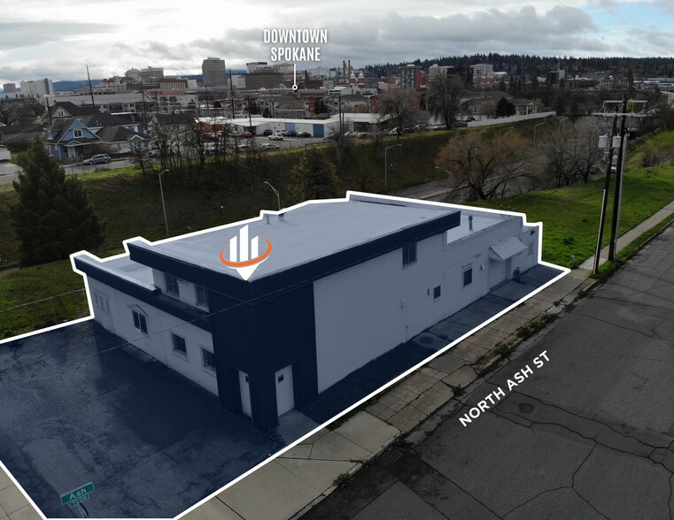 Primary Photo Of 1625 W Broadway Ave, Spokane Light Manufacturing For Sale