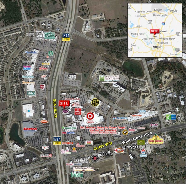 More Photos Of 1335 E Whitestone Blvd, Cedar Park Freestanding For Lease