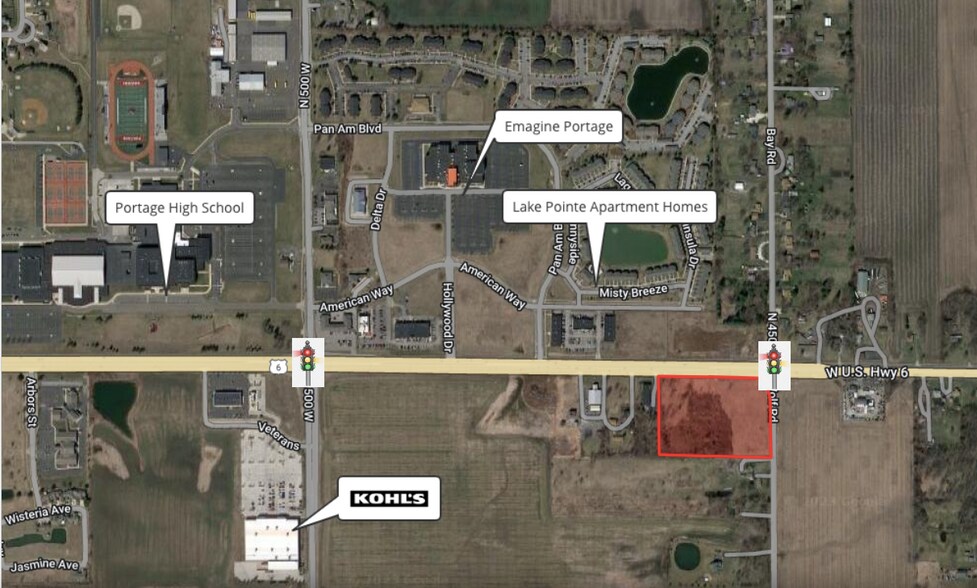 More Photos Of 450 W US Hwy 6, Portage Land For Sale