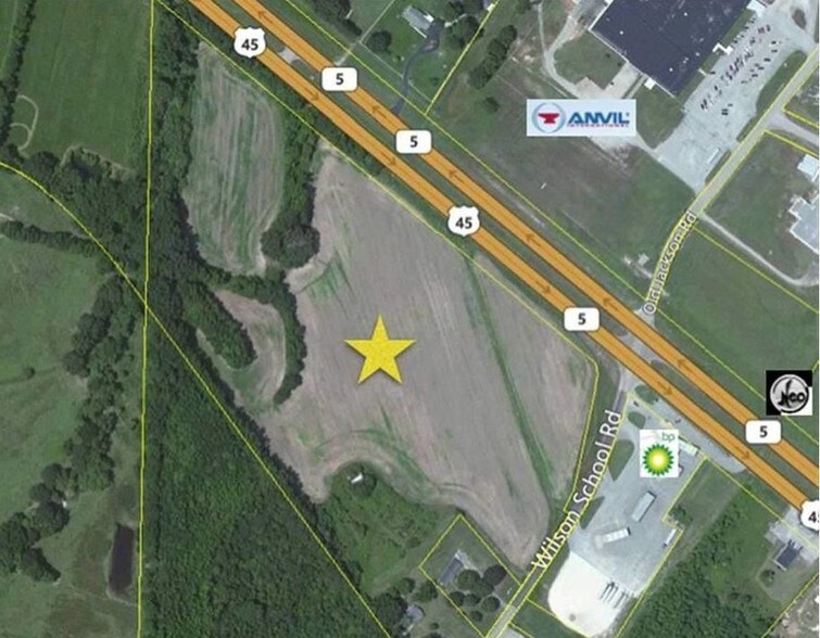More Photos Of US-45 & Wilson School Rd, Henderson Land For Sale
