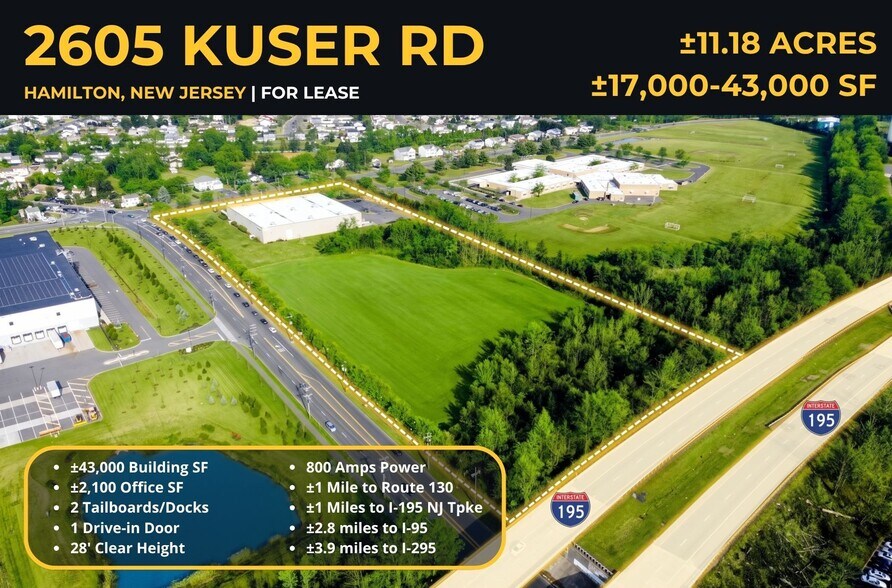 Primary Photo Of 2605 Kuser Rd, Hamilton Service For Lease