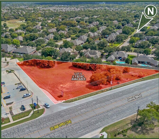 Primary Photo Of 8360 Davis Blvd, North Richland Hills Land For Sale