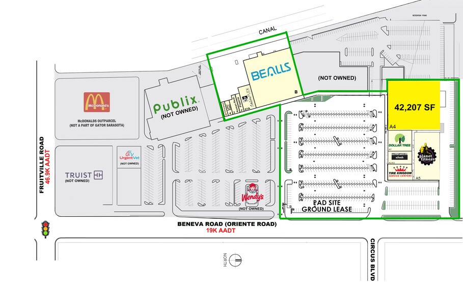 More Photos Of 501 N Beneva Rd, Sarasota Unknown For Lease