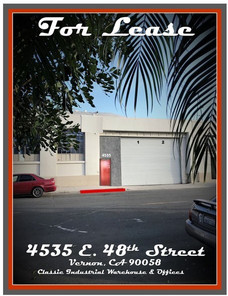 More Photos Of 4515-4561 E 48th St, Vernon Warehouse For Lease