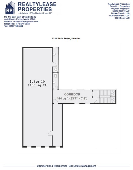 More Photos Of 130-134 E Main St, Lock Haven Office For Lease