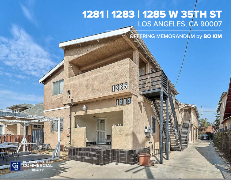 Primary Photo Of 1281 W 35th St, Los Angeles Apartments For Sale