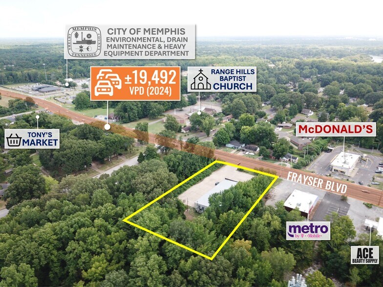 More Photos Of 2704 Frayser Blvd, Memphis Freestanding For Sale