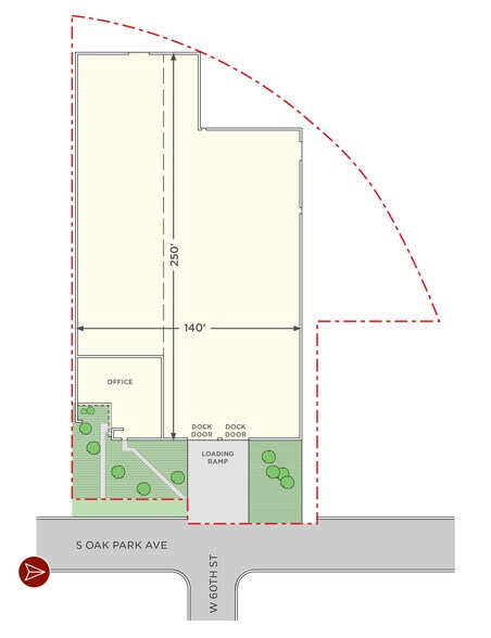 More Photos Of 5958 S Oak Park Ave, Chicago Manufacturing For Sale
