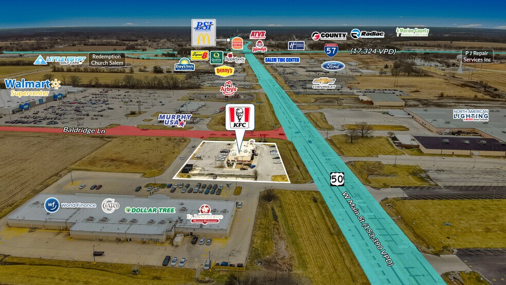 More Photos Of 101 Baldridge Rd, Salem Fast Food For Sale