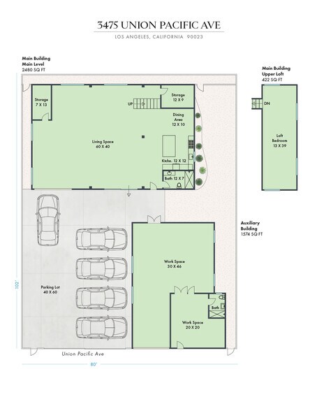 More Photos Of 3475 Union Pacific Ave, Los Angeles Manufacturing For Sale